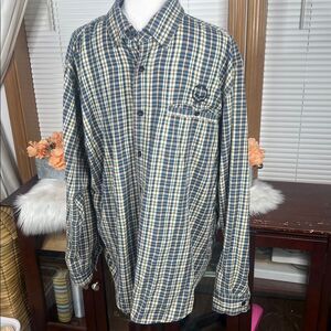 Harley-Davidson Plaid Flannel Shirt Size XL
